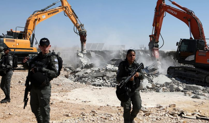 Israel demolishes four Palestinian structures in Jerusalem, Salfit