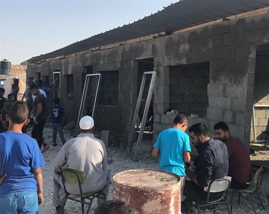 Israeli forces raid newly rebuilt Palestinian school, sparking fears of coming demolition