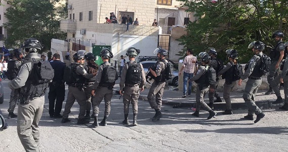 Silwan: Police quell sit-in staged in support of hunger strikers
