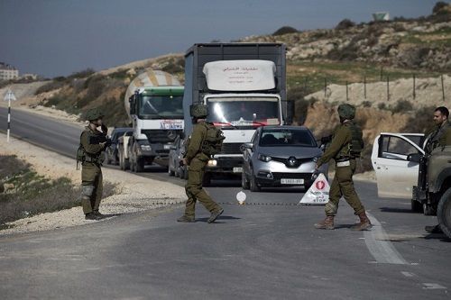 IOF sets up roadblock in southern Jenin
