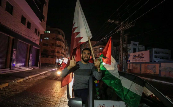 Qatar distributes aid to 55,000 families in Gaza