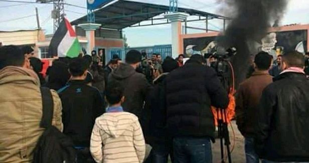 Massive march in Beit Hanoun to block entry of Bahraini delegation