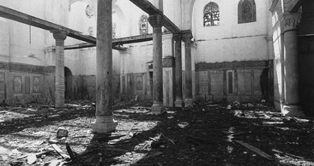 50-year-old fire still raging at Aqsa Mosque