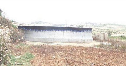 IOF razes agricultural water tank in northern Jordan Valley