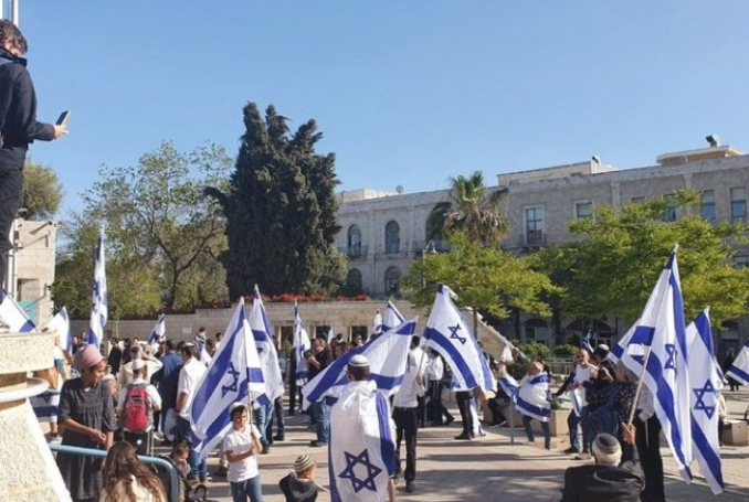 Israeli Authorities Allow Right-Wing ‘Flag March’ through Palestinian Areas in Jerusalem