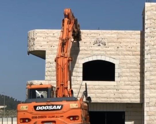Palestinian forced to demolish own home near Bethlehem