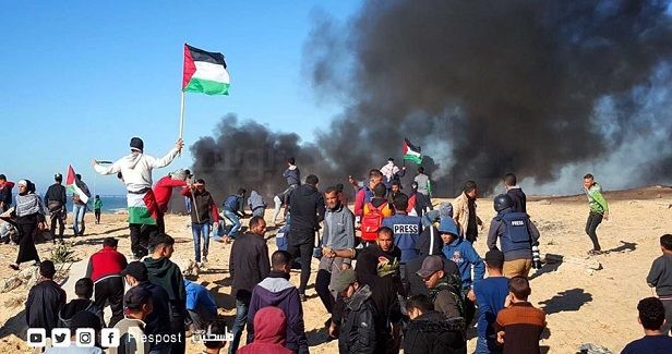 13 Palestinians injured by Israeli gunfire in Gaza protests