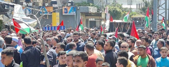 Massive protests held across Gaza in solidarity with Al-Aqsa