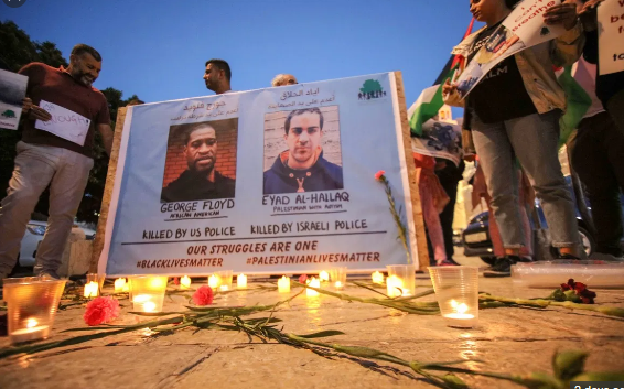 Black Americans and Palestinians �can�t breathe� because of injustice