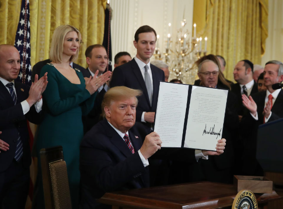 Trump demonstrates again why Zionism is anti-Semitism