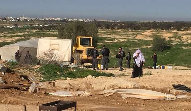 Israel razes Araqib village in Negev for 215th time