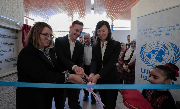 German delegation visits UNRWA services in Gaza and signs projects totaling EUR 31 million in support of Palestine Refugees in Lebanon and Gaza