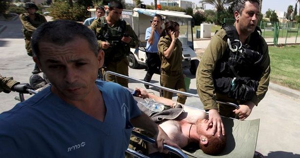 IOF officer wounded by grenade during Gaza protests