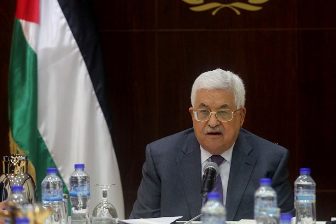 Palestinian President Abbas says peace closer with Trump engaged