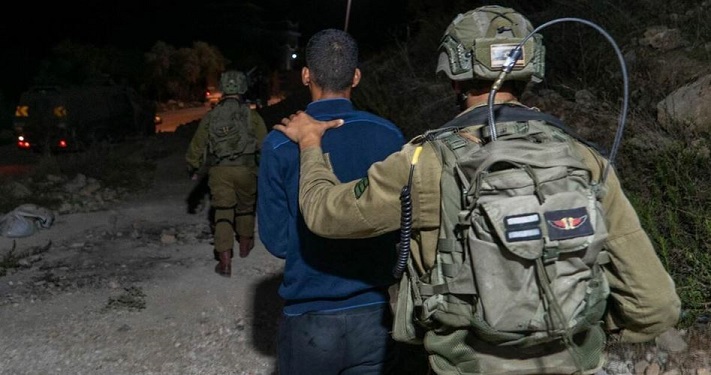 The IOF arrests two Palestinians in Jericho