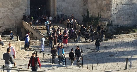 New Israeli restrictions at Bab al-Amud in Jerusalem