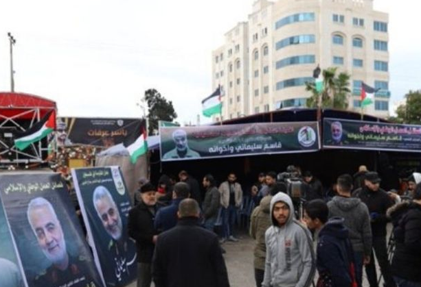 �Defeating Israel and ISIS�: Palestinians Remember General Soleimani in Gaza and on Social Media