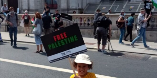 London demonstration demands end to complicity with Israeli apartheid regime