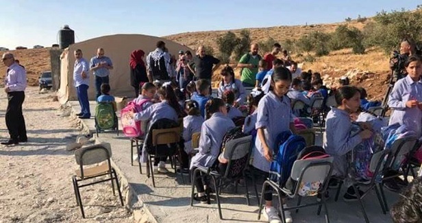 In violation of childrens right to education, Israel destroys school