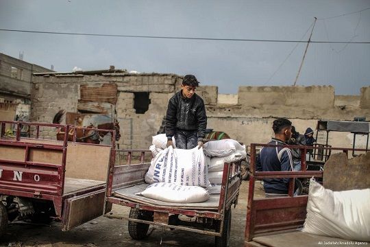 Humanitarian aid is overtly politicised, just not in favour of the Palestinians