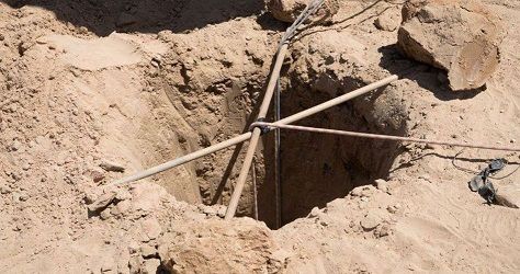 Eight Palestinian workers rescued after tunnel collapse