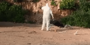 IOF throw Palestinian worker at the roadside over Corona virus