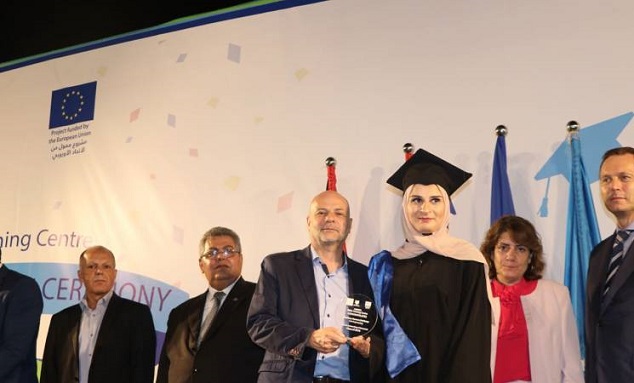 376 Students Graduate from the Siblin Training Centre with the Support of UNRWA and the European Union