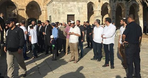 State of tension prevails in al-Aqsa Mosque