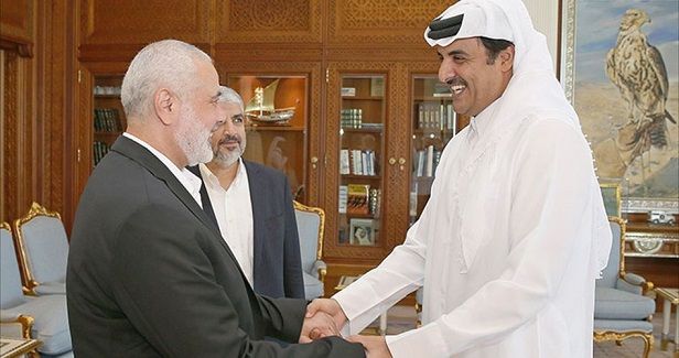 Hamas Chief passes on good wishes to Emir of Qatar on National Day