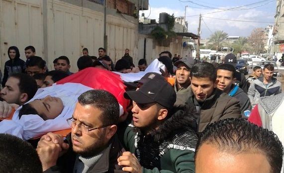 Gazans lay to rest child killed by Israeli army