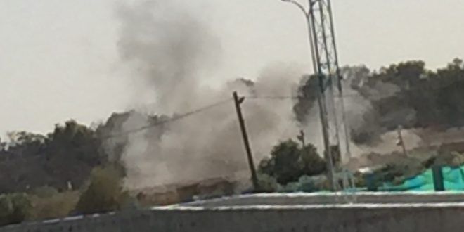 Israeli aircraft targets youths in Gaza