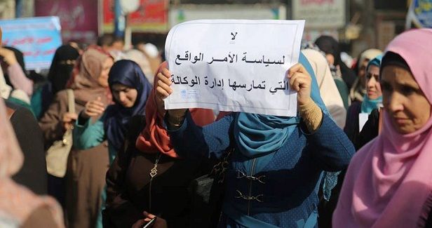 Two UNRWA employees start hunger strike