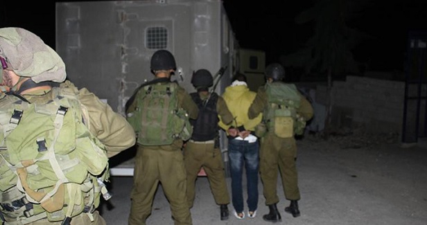 Several Palestinians kidnapped in W. Bank IOF campaigns