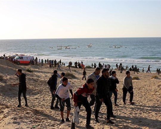 Injuries reported as Israel suppresses weekly naval protest in Gaza