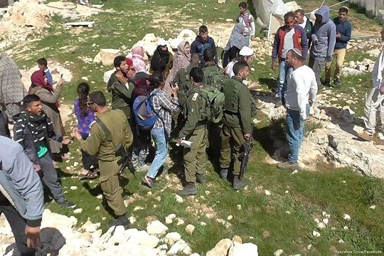 Israel NGO: Settlers and soldiers conduct �joint assaults� on Palestinian village