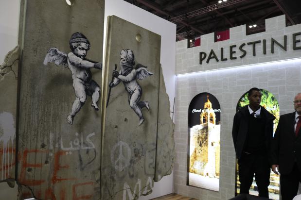 Banksy brings Separation Wall to London