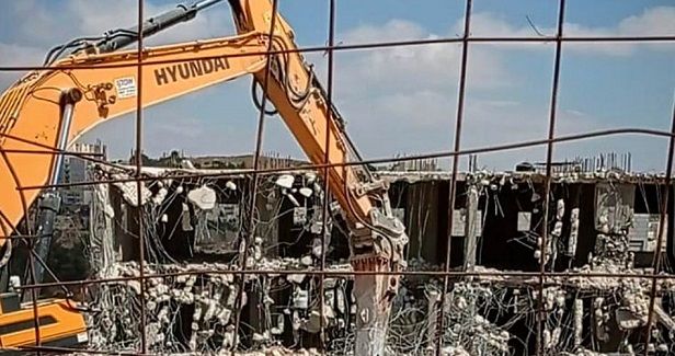 IOA razes school building in Anata town