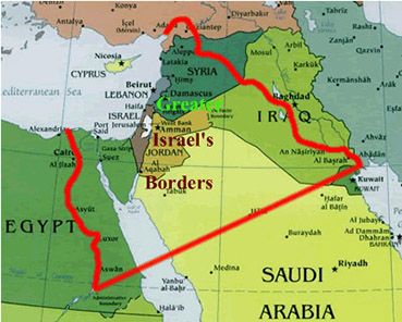 �Greater Israel� through the Settlement limits