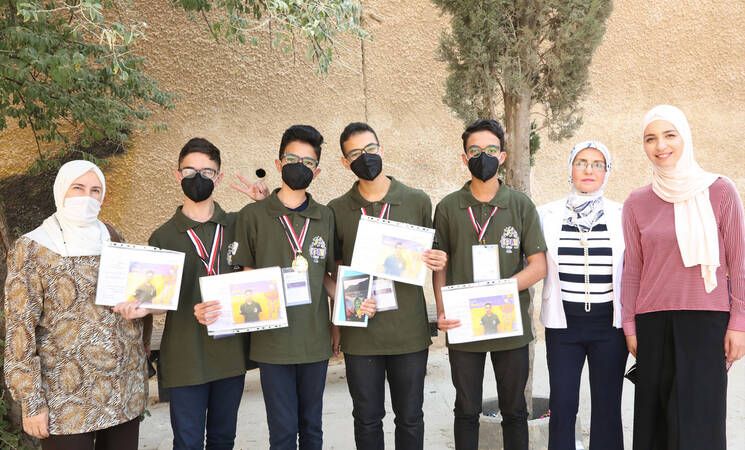 Young scientists: UNRWA Students Sweep the Board in Syria