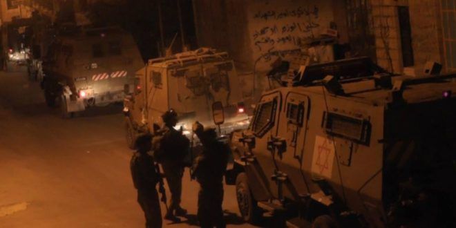 IOF arrests 17 Palestinians in West Bank