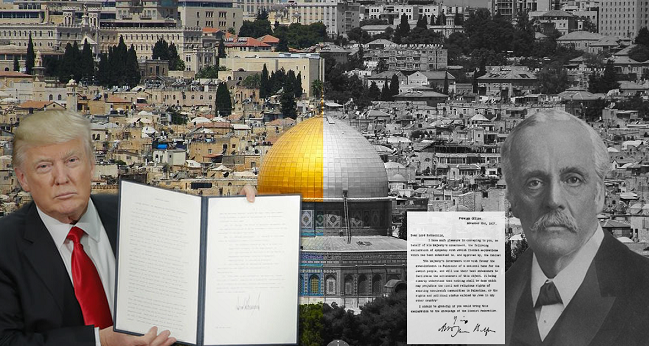 From Balfour to Trump