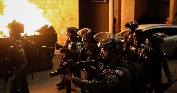 Israeli police quell Palestinian rally in support of Gaza