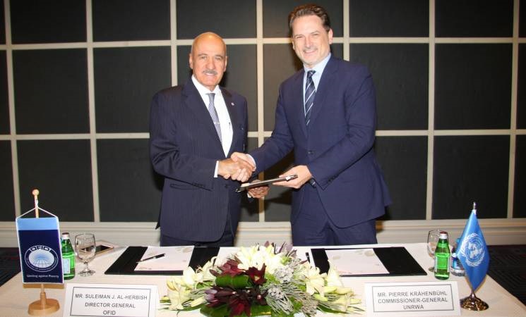 OFID and UNRWA Sign US$1 Million Grant to Support Quality Education in Jerusalem