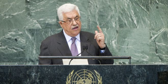 Op. Abbas Message to the UN, and to Trump: Recognize Palestine. End Our Peoples Captivity