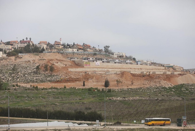 Israel Begins Construction of Settlement near Ramallah