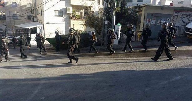 Israeli police assault Palestinian inside his house in Issawiya