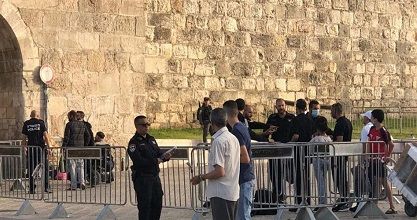 IOA restricts Palestinian prayer at Al-Aqsa