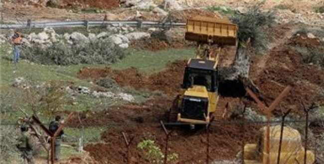 Settlers destroy 24 acres of land east of Hebron