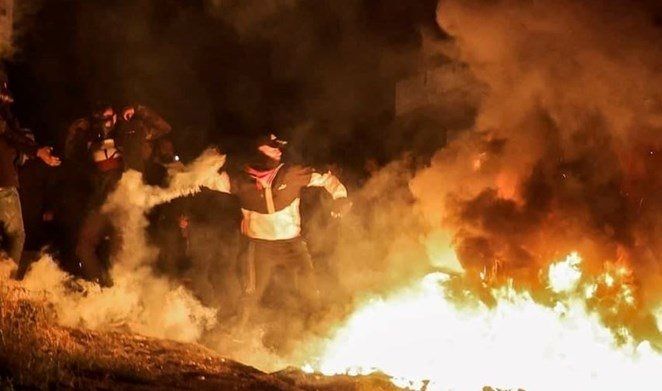 Dozens of Palestinians injured in clashes with IOF in W. Bank