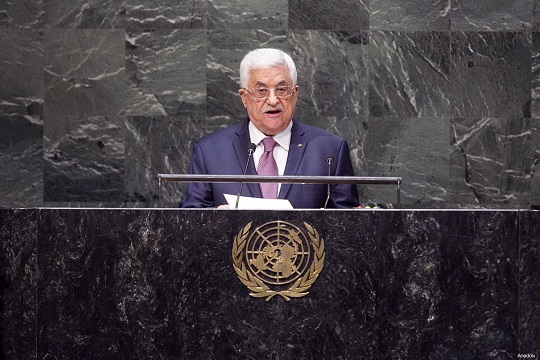 palestinian factions: Abbas speech at UNGA lacks national support